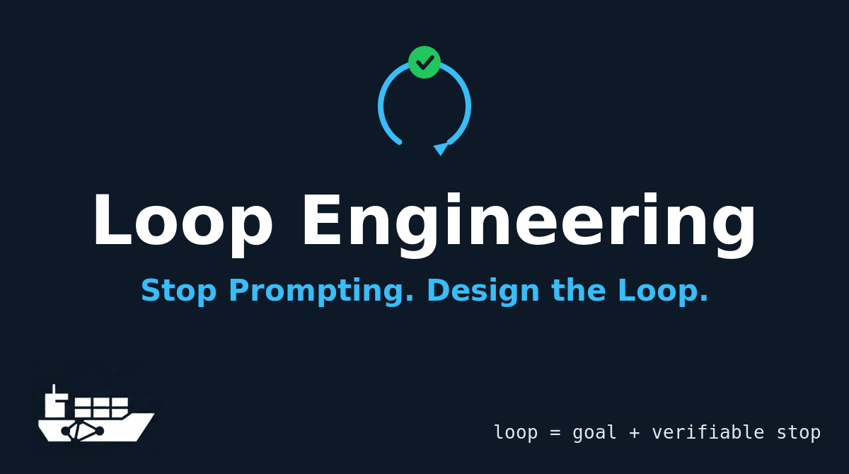 Loop Engineering: Why You Should Stop Prompting